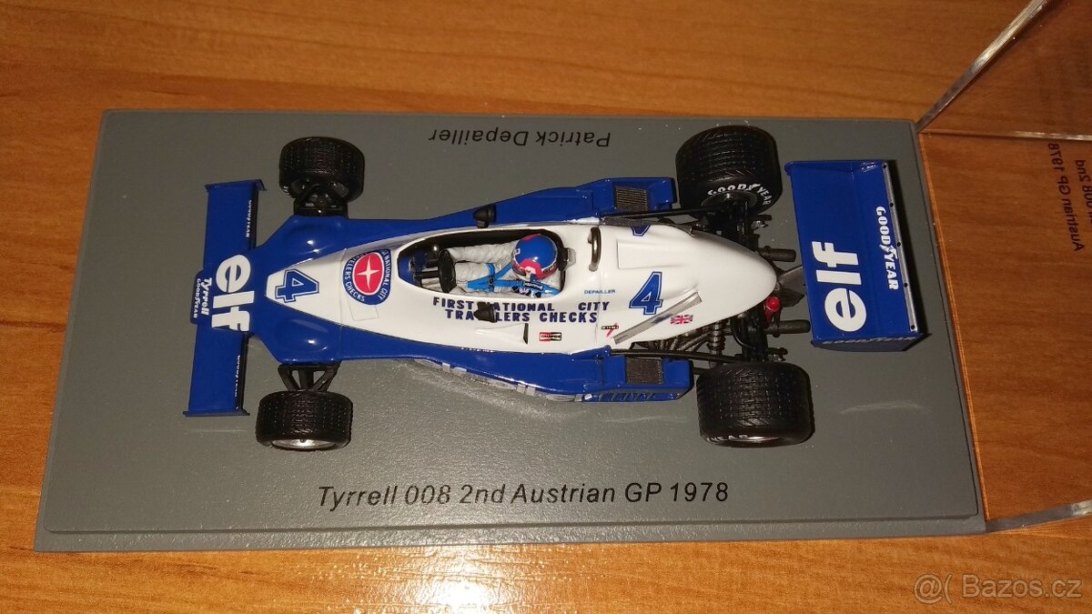 Tyrrell 008 #4 Patrick Depailler 1978 Austrian GP Spark 1:43 - 4