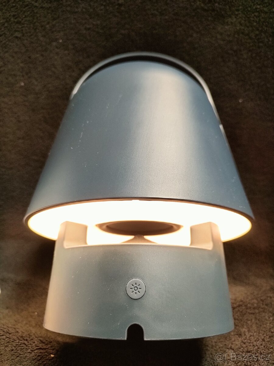 Lampa s bluetooth reproduktorem ikea - 4