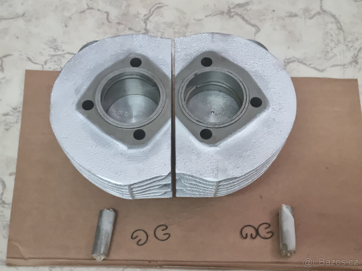 Jawa 350/18 pérák - válce po GO. - 4