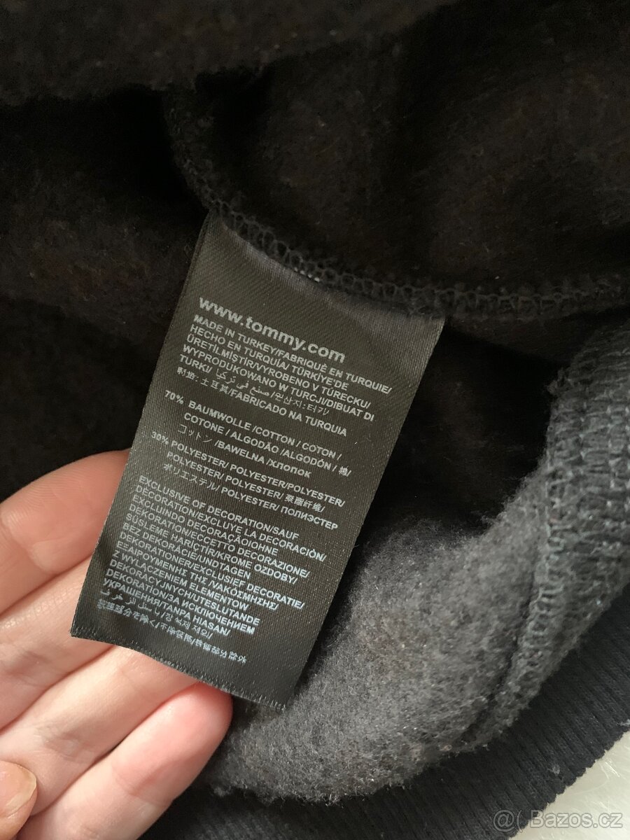 Pánská mikina Tommy Hilfiger vel. S - 4
