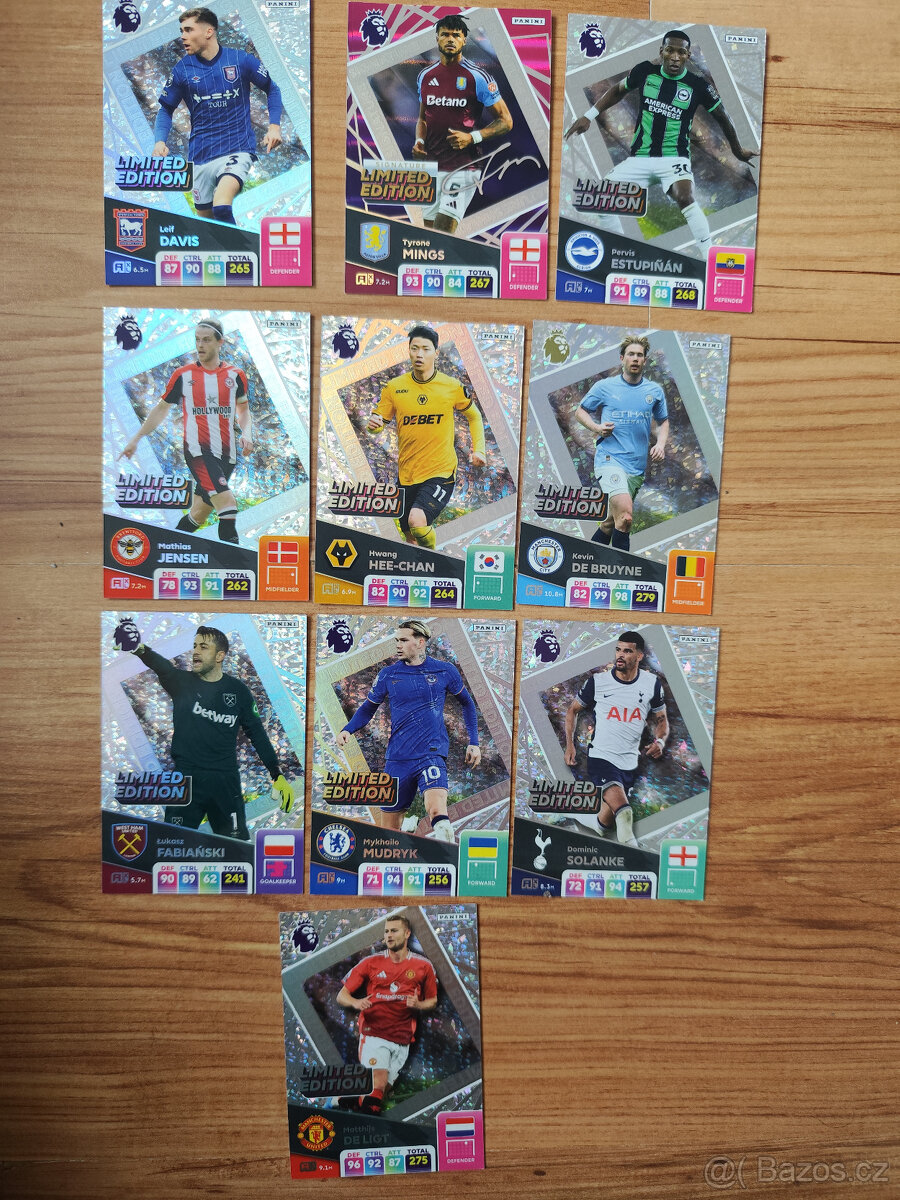 Fotbalové kartičky Adrenalyn Premier League 2025 - 4