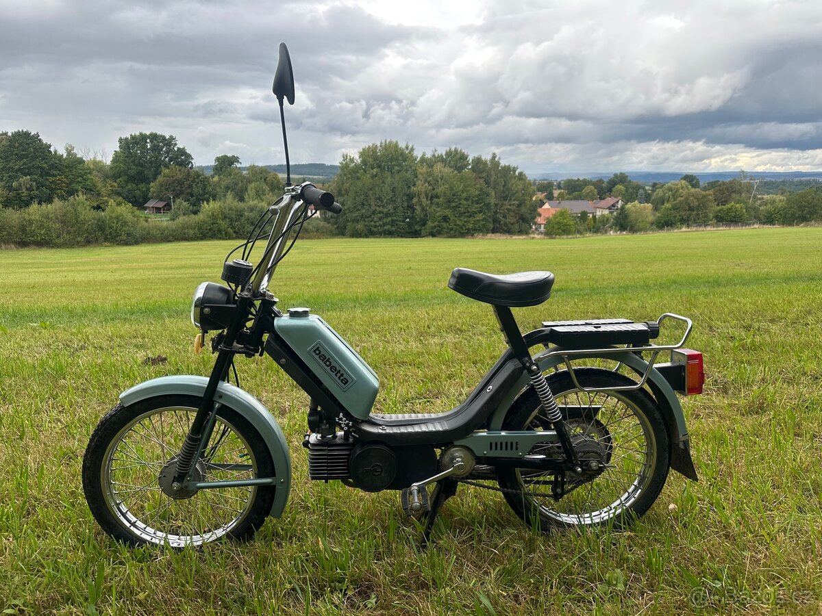 Babetta 210 dvourychlostní originální stav - 4