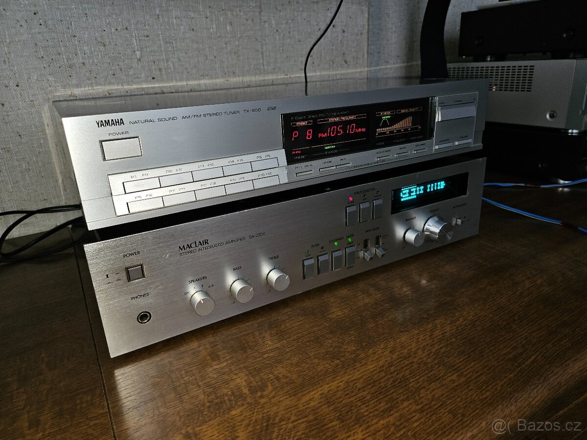 Prodám super zesík MACLAIR- SA 2200, vyrobené v Japonsku spo - 4