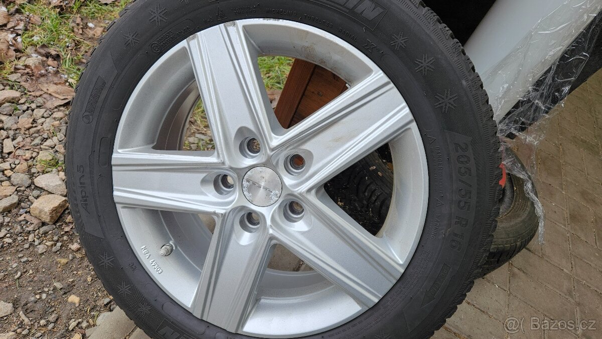 Zimní Sada Alu 5x112 205/55 R16 Michelin - 4