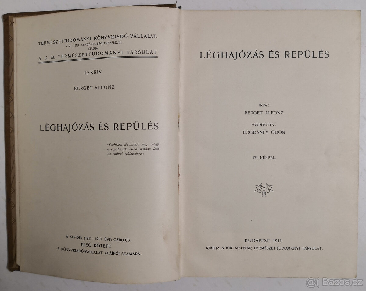 Léghajózás és repülés - Vzduchotechnika a letectvo 1911 - 4
