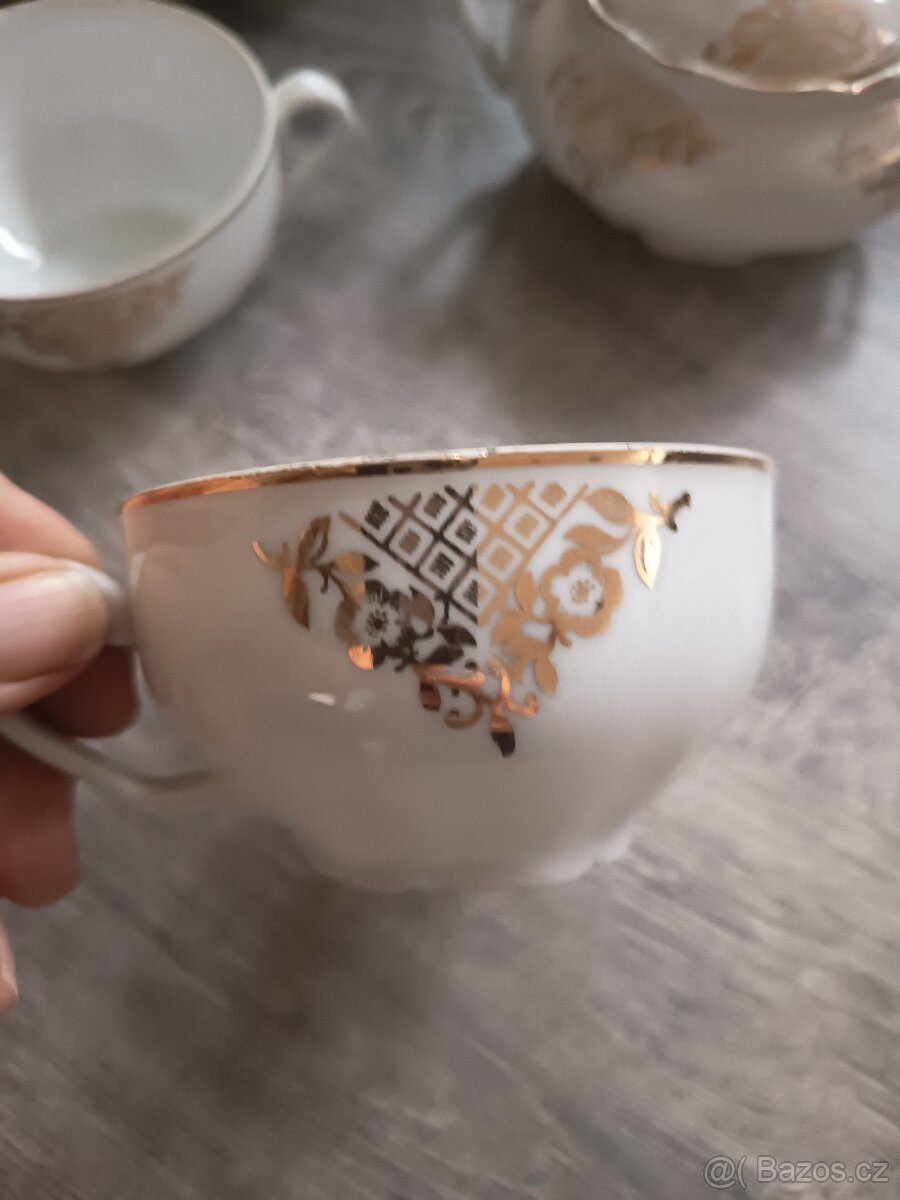 Porcelanový čajový servis - 4