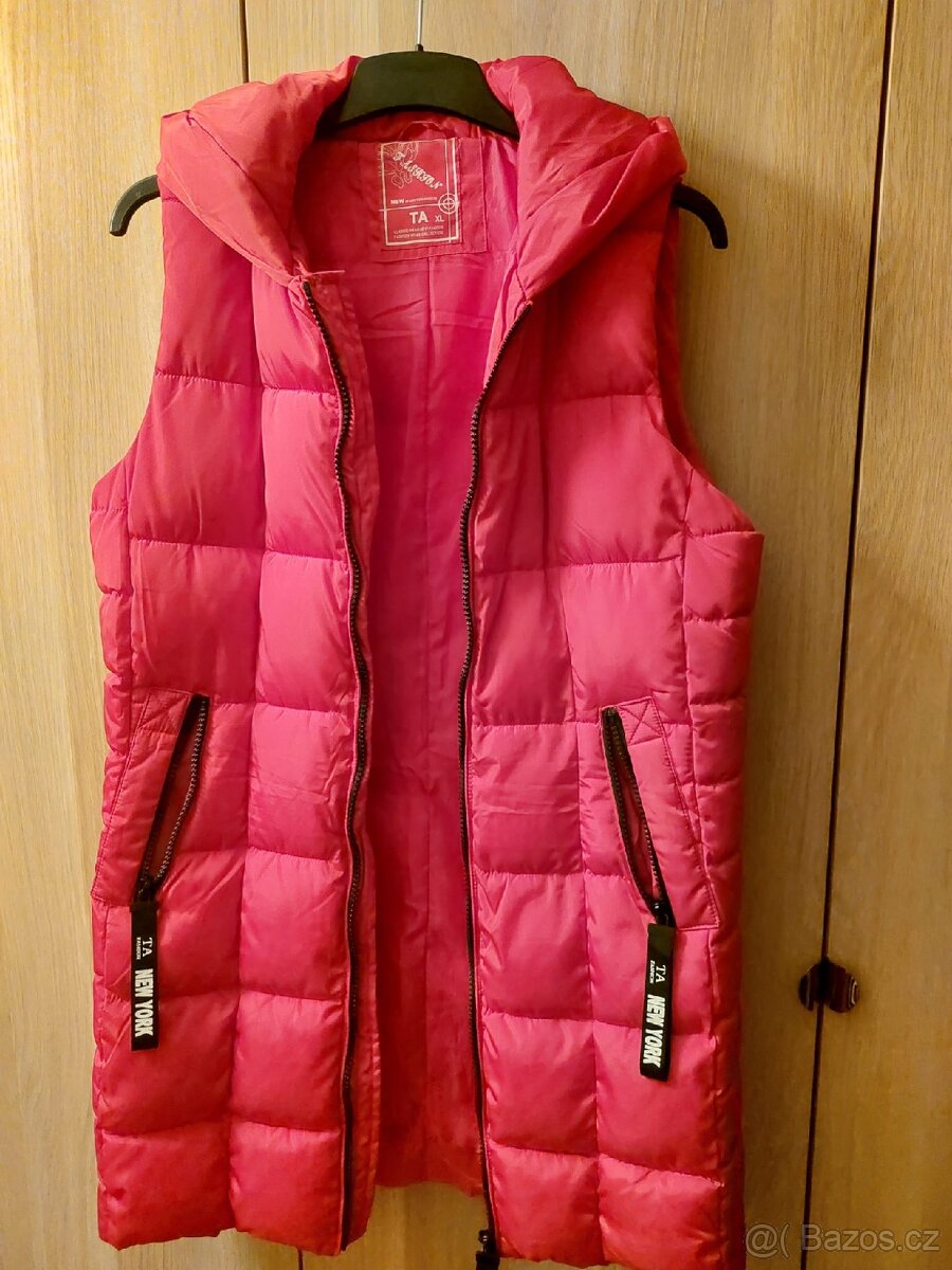 2x dámská zimní vesta. - 4