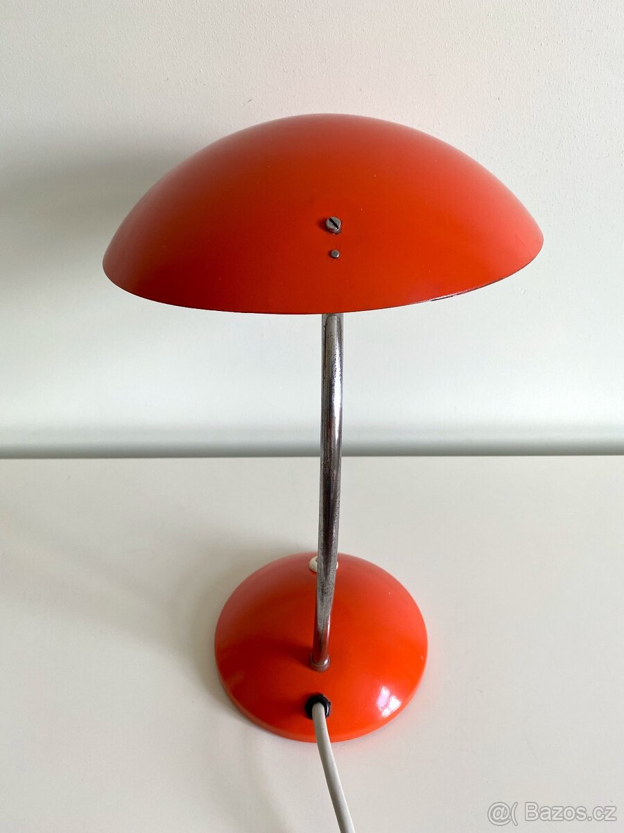 Retro stolní lampa lampička Drukov typ 1063/1 - 4