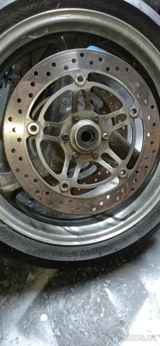 Brzdové kotouče 2ks, tloušťka 4mm CB600F Hornet - 4