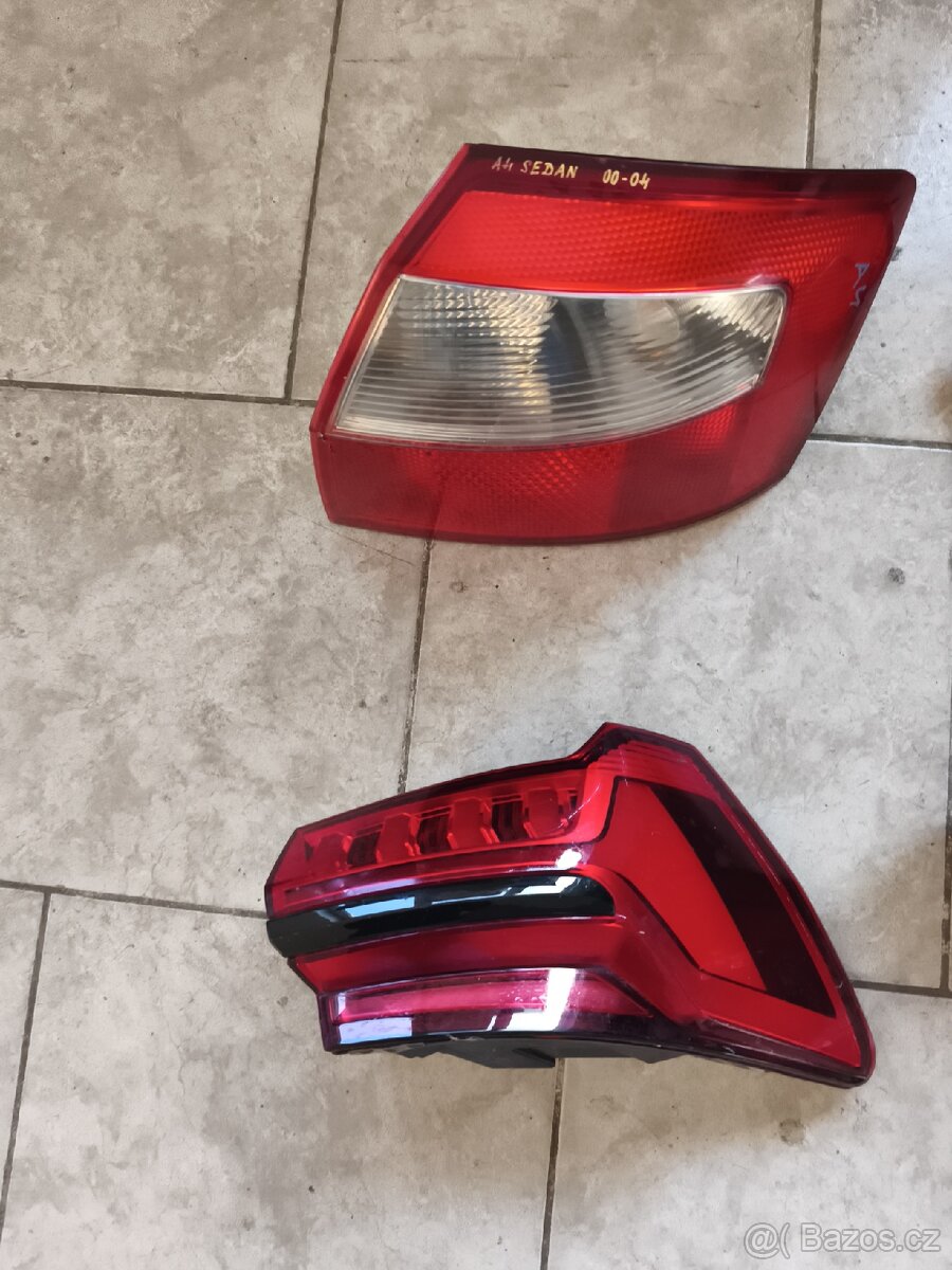 Zadní světla na Audi A4 - 4