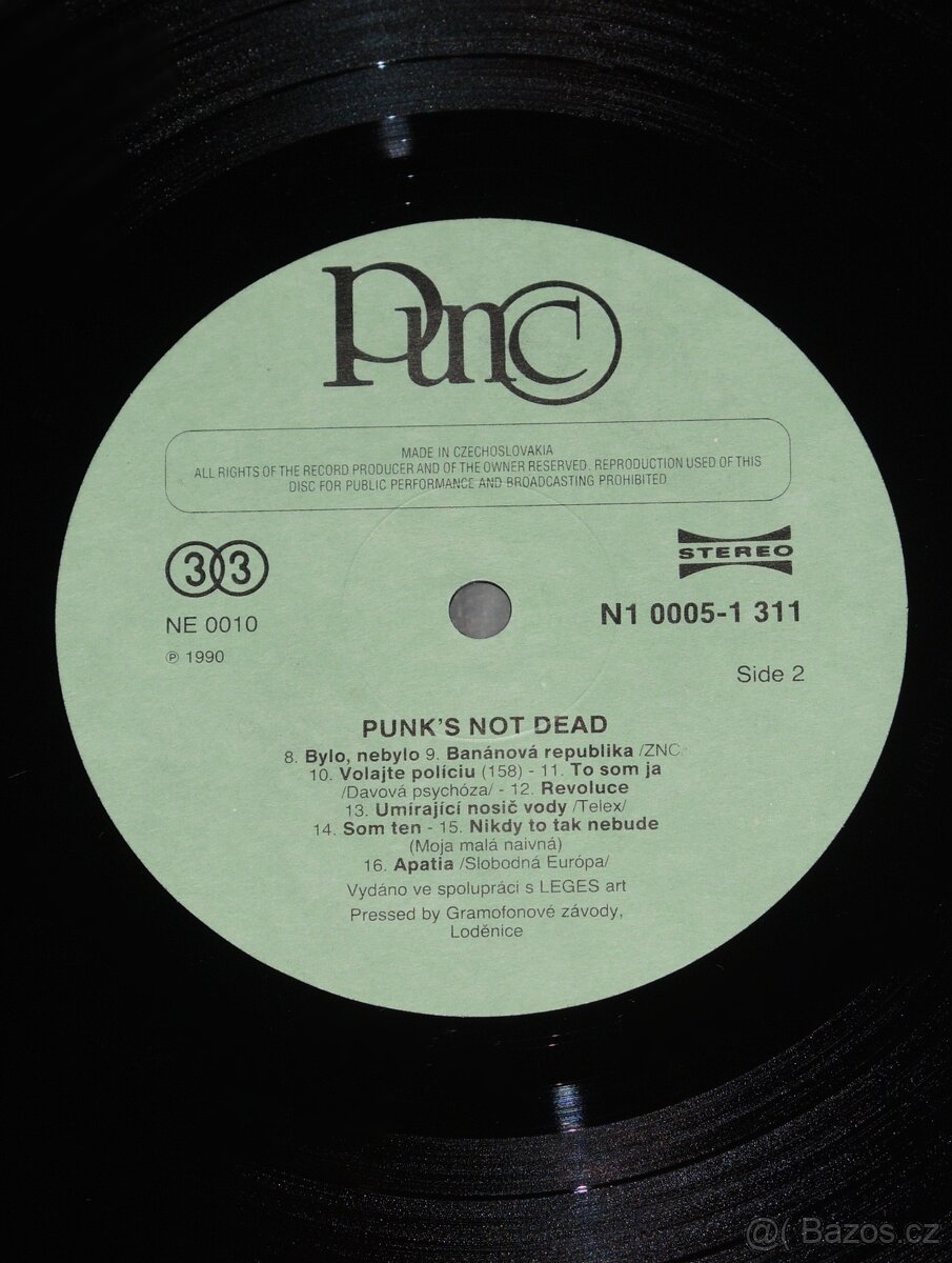 LP Punk's Not Dead (1990) / VERY RARE / - 4