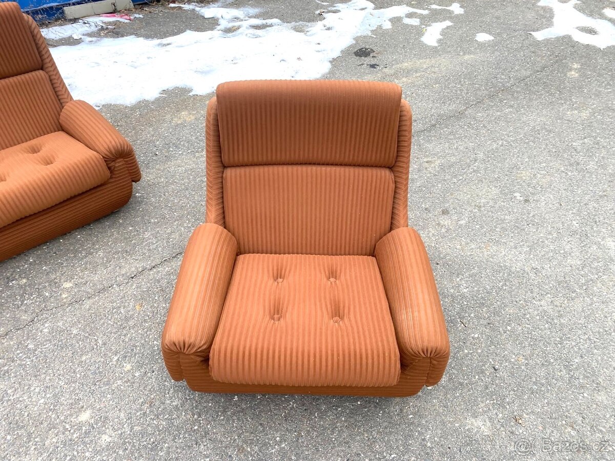 Retro sedací souprava Jitona 70. léta - 4