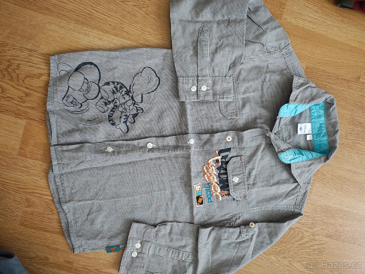 Kluk 6-7 let - trička, košile, svetr - 4