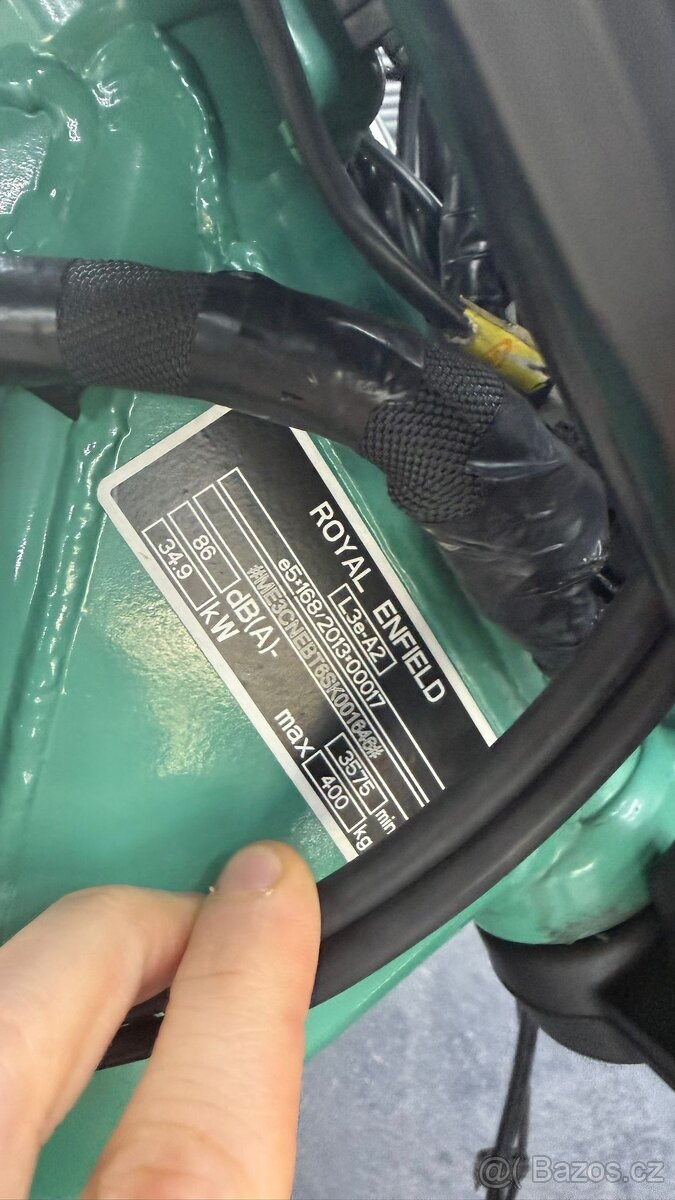 Royal Enfield Bear 650 - Náš předváděcí stroj - 4