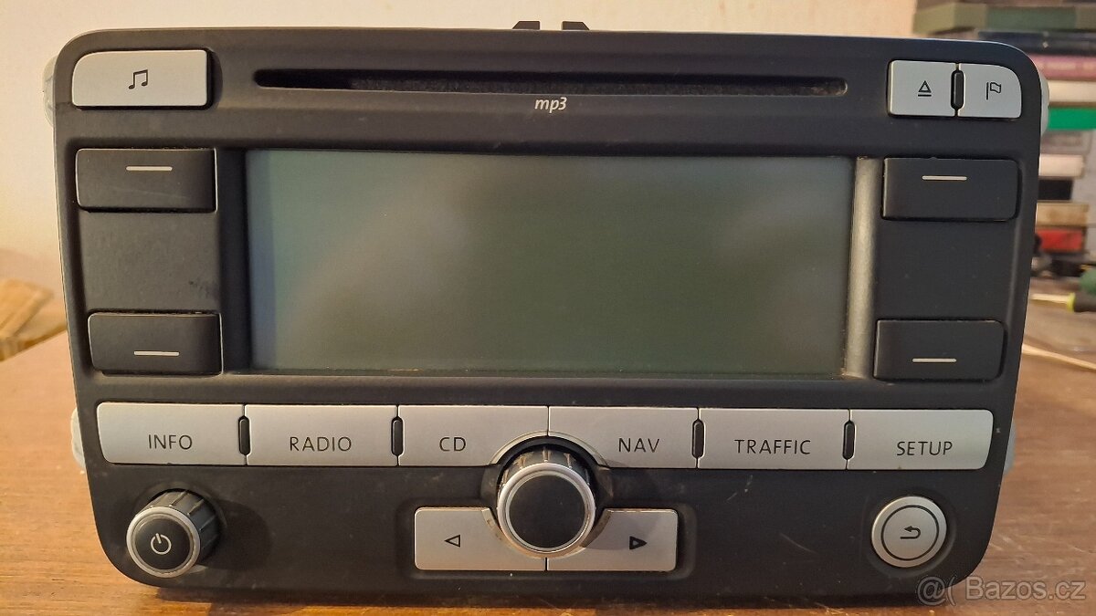 Autorádio VW RNS300 - Originál + PIN + rámeček - 4