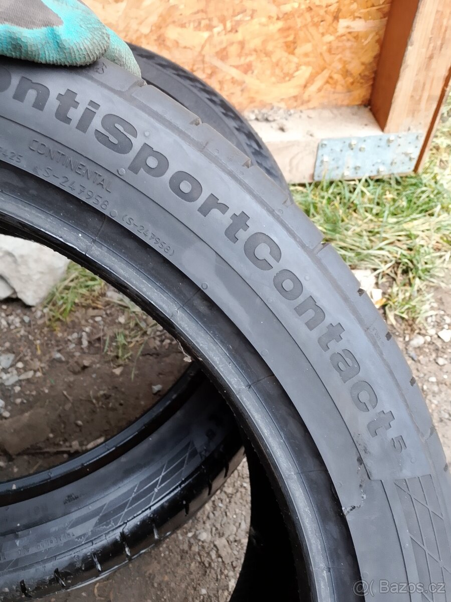 255/40/20 101v Continental - letní pneu 2ks - 4