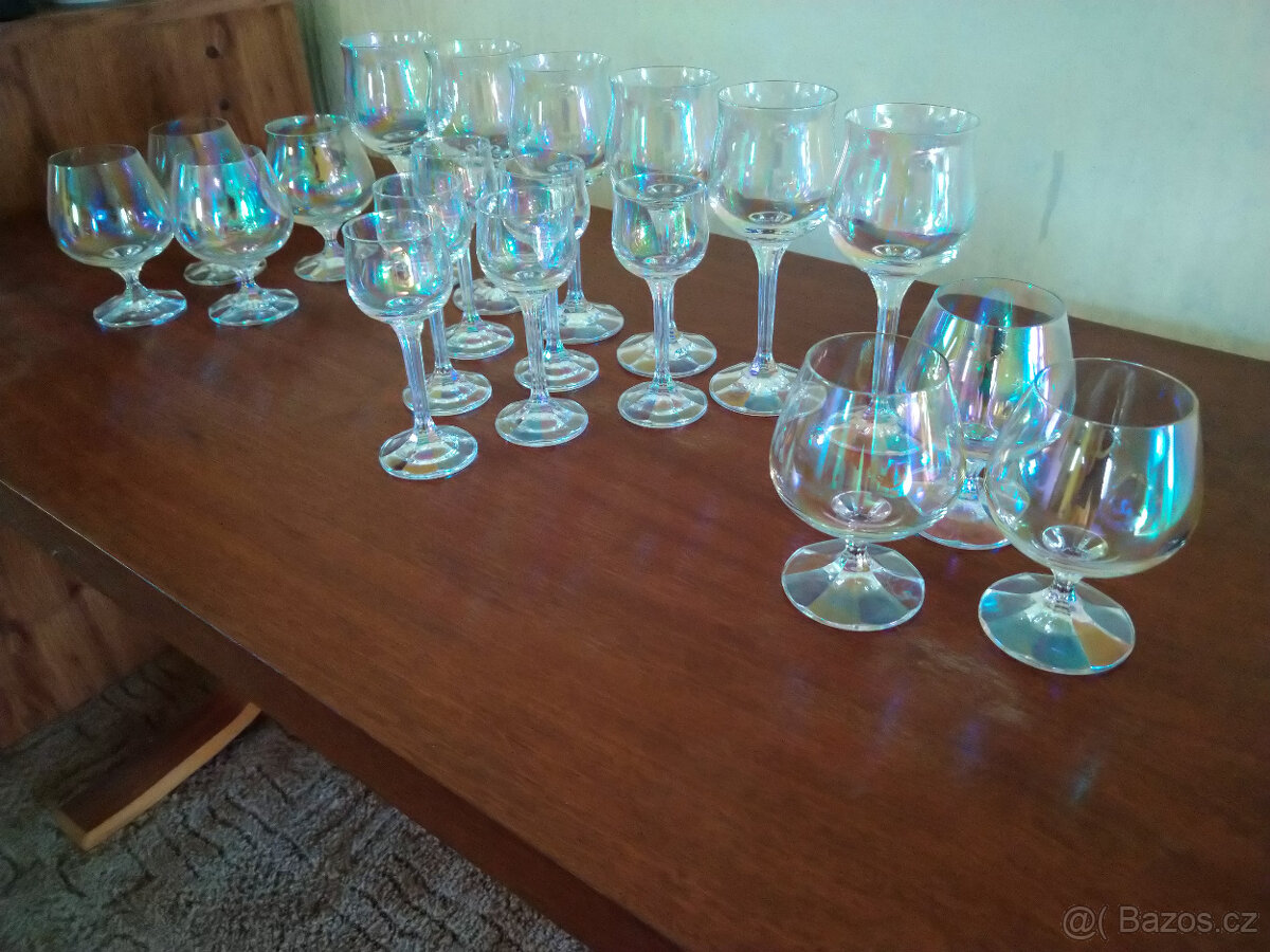 Sada skleniček z Československa - 4