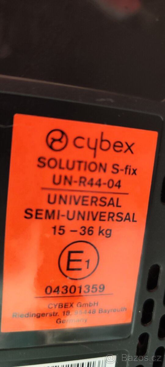 Autosedačka Cybex solution S-fix - 4