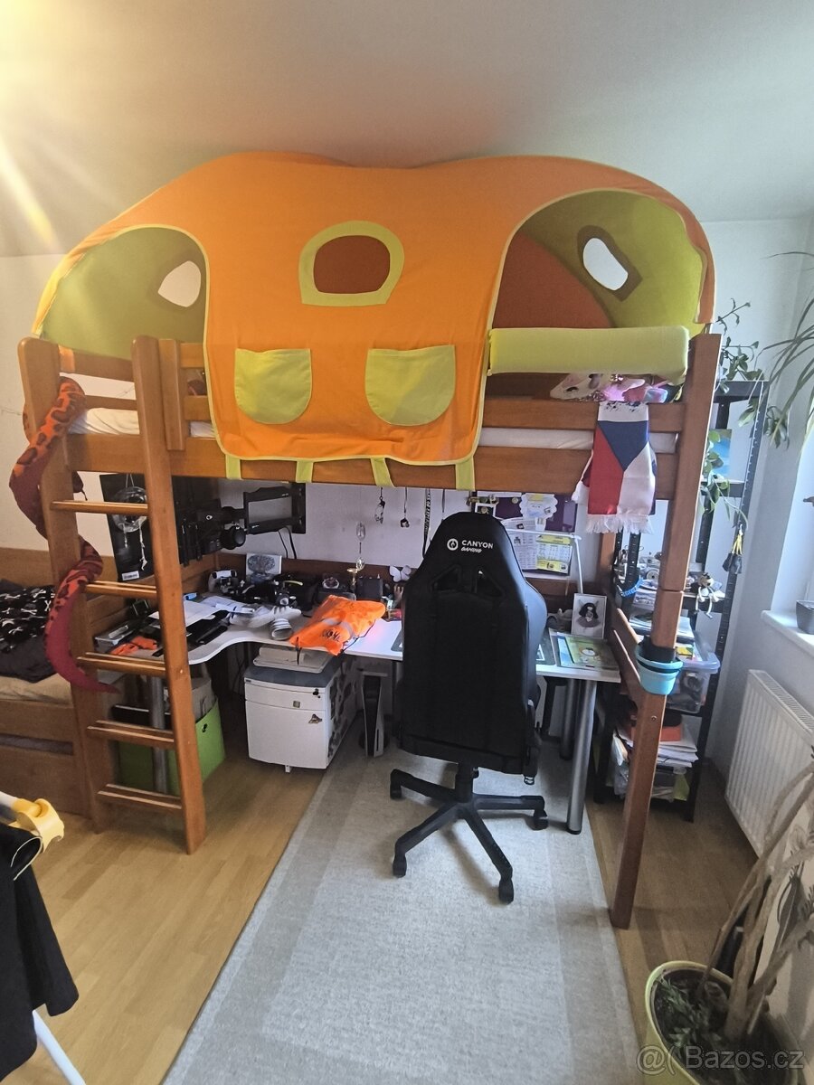 Domestav masivní patrová postel - 4