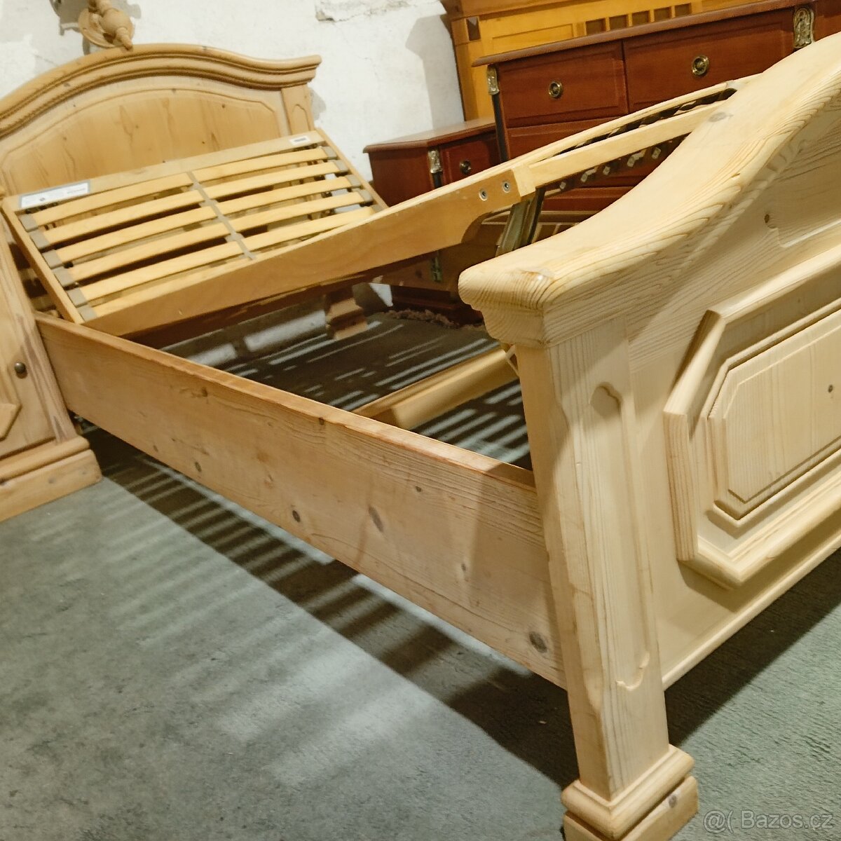 Landhaus postel s vysokým spanim - 4