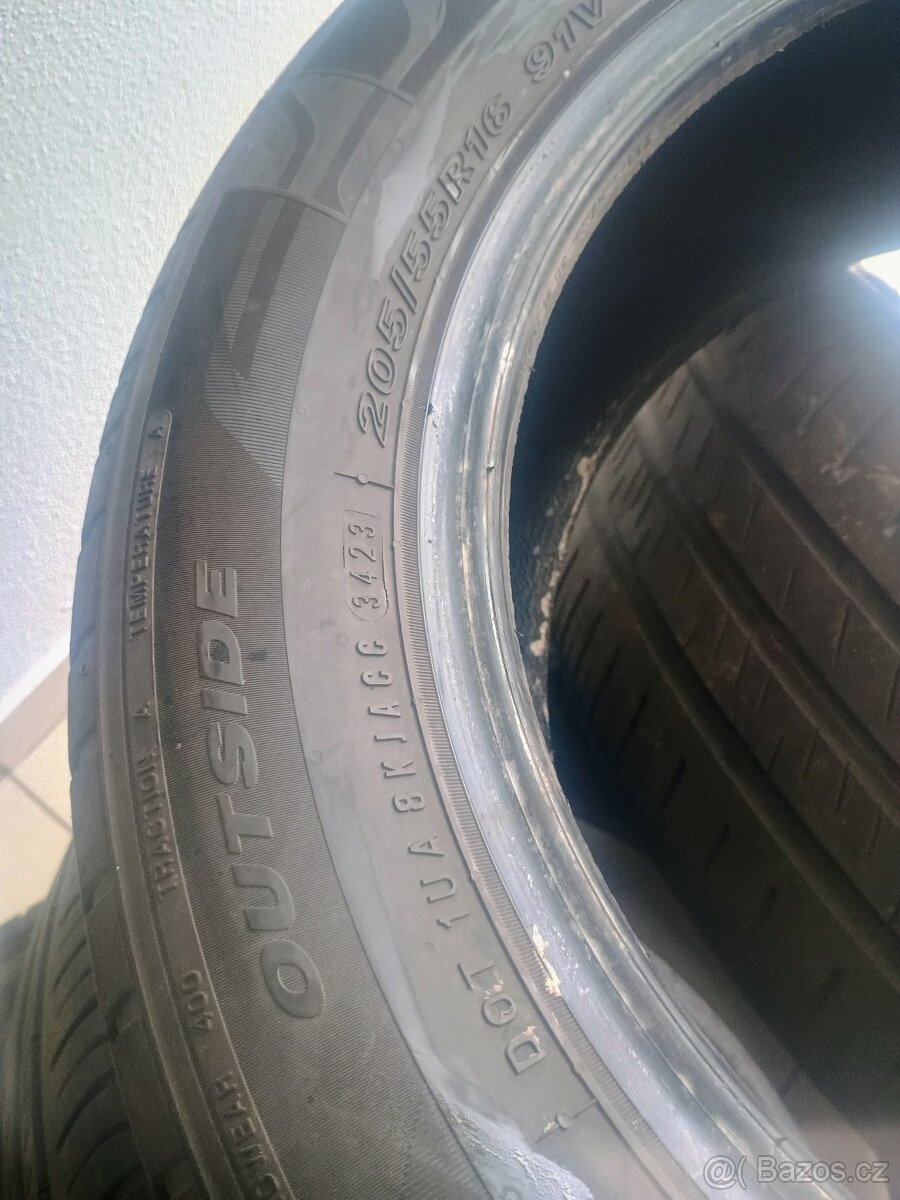 Levně sada letní pneu 205/55/16 - 4