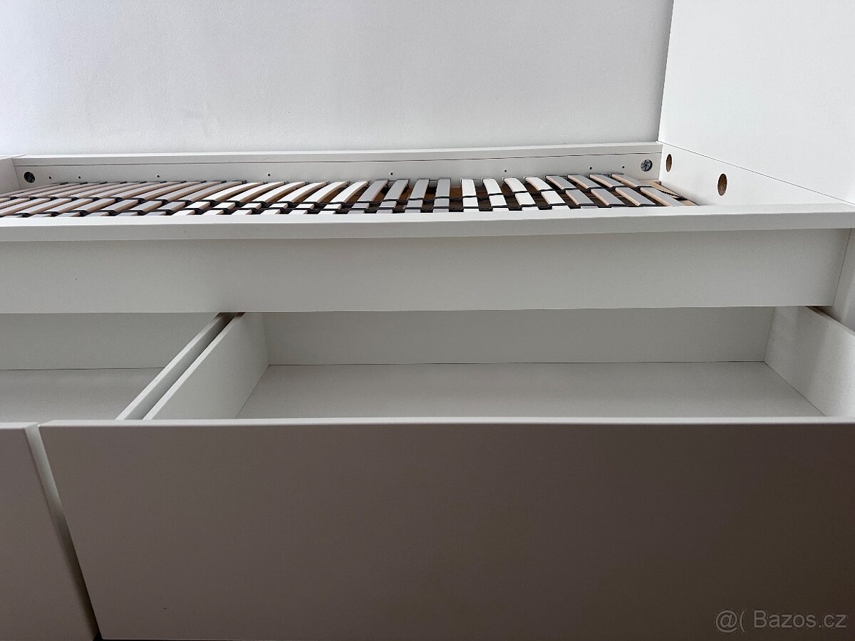 Postele IKEA Malm 90x200 - 2ks - 4