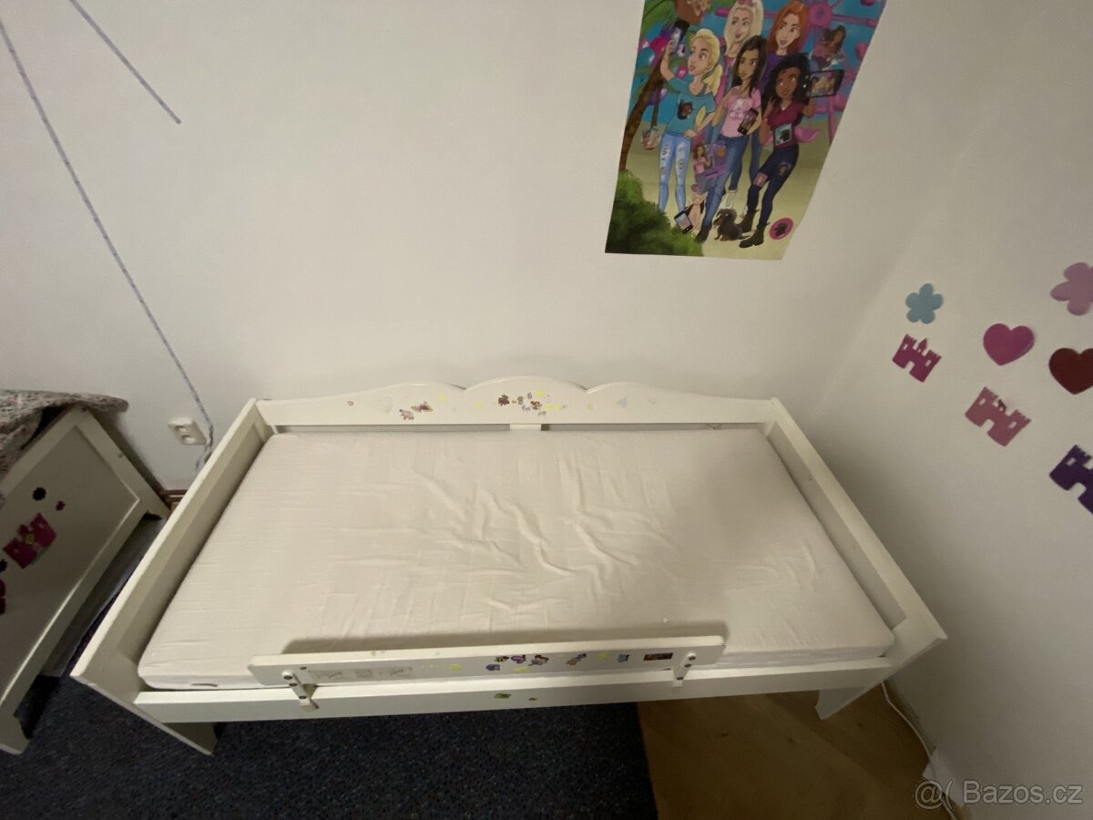 Dětská postel ikea,+matrace a rošt - 4