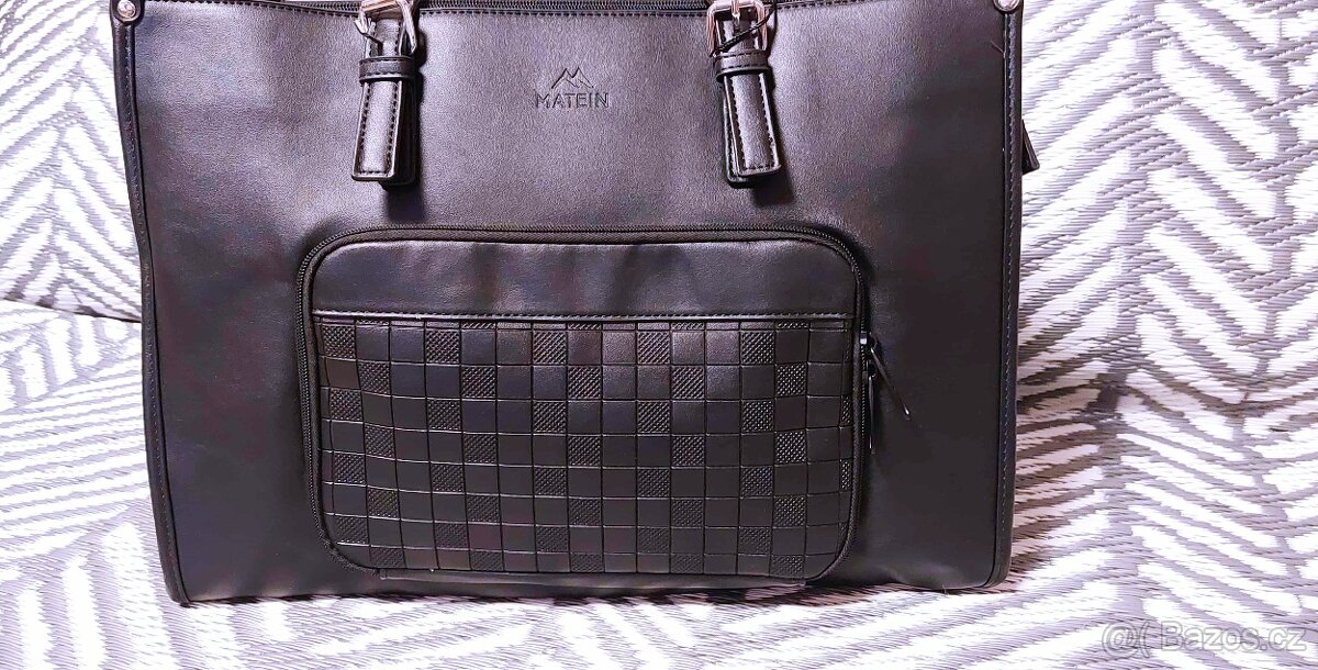 NOVÁ VĚTŠÍ ČERNÁ KABELKA DO RUKY I PŘES RAMENO - 4