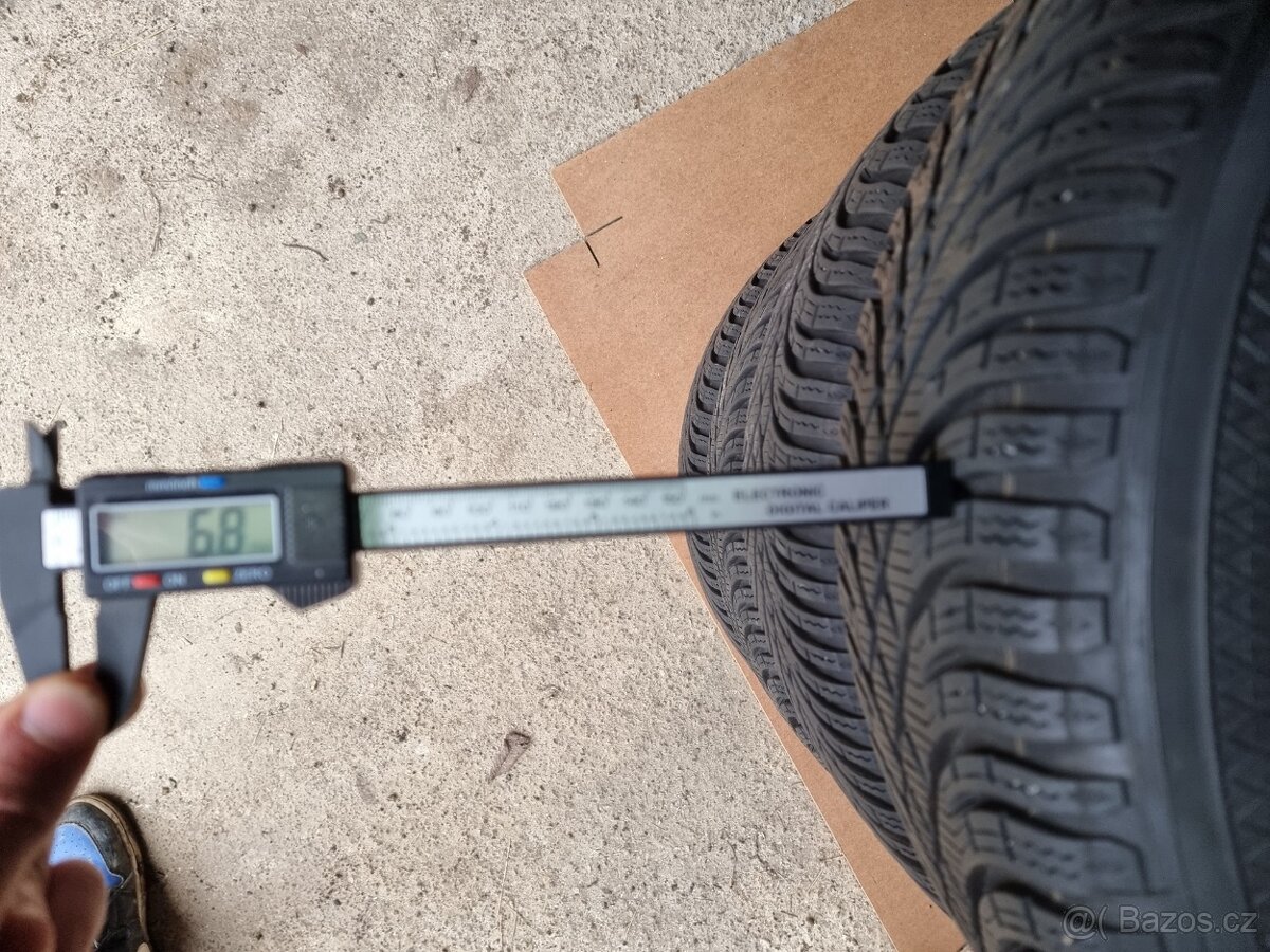 4x disk vč. pneu 7mm 195/60 R15 /Ford fiesta,ecosport..atd/ - 4