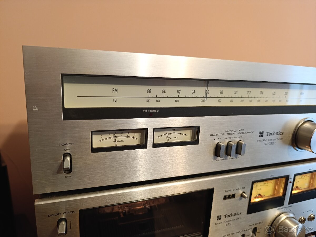 Sestava Technics SU-7700, ST-7300, RS-615 VINTAGE - 4