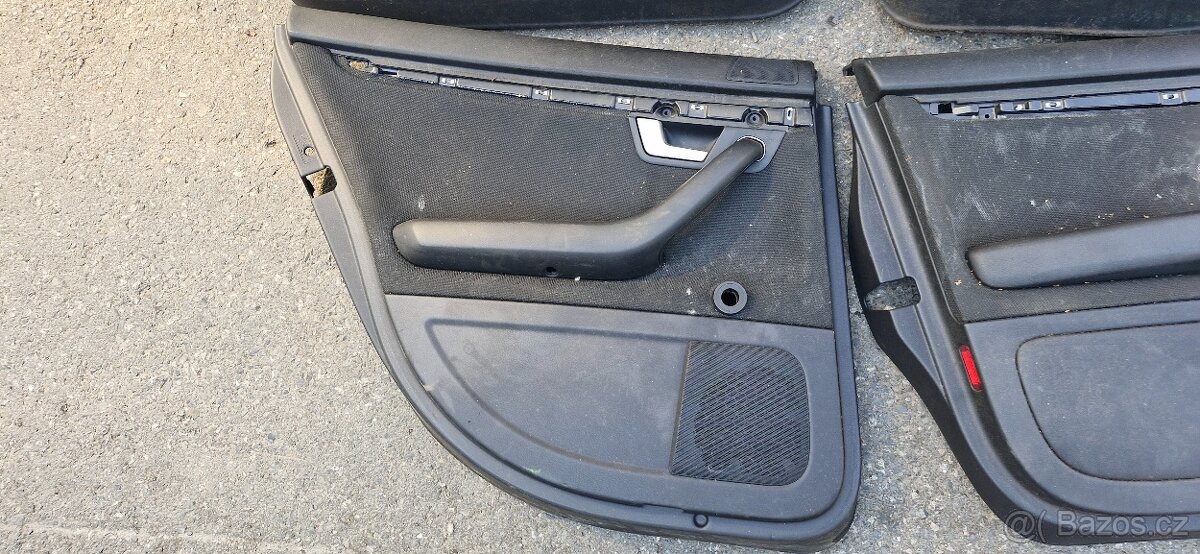 Audi A4 B6 B7 vyplne dveri sline tapeci S-line - 4
