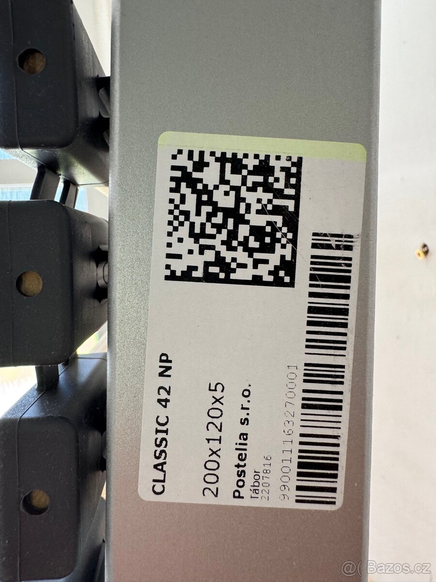 Lamelový rošt 120x200 cm - 4