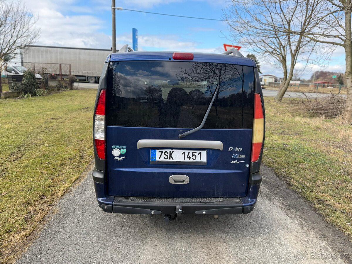 Fiat Doblo 1.6i 76kW, Klima, Tažné, Nová STK - 4