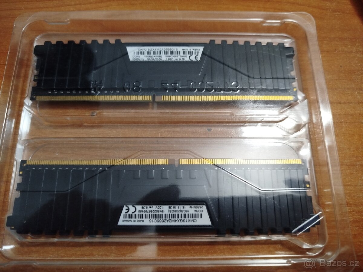 Corsair Vengeance 16GB kit - 2x8GB DDR4 - 4