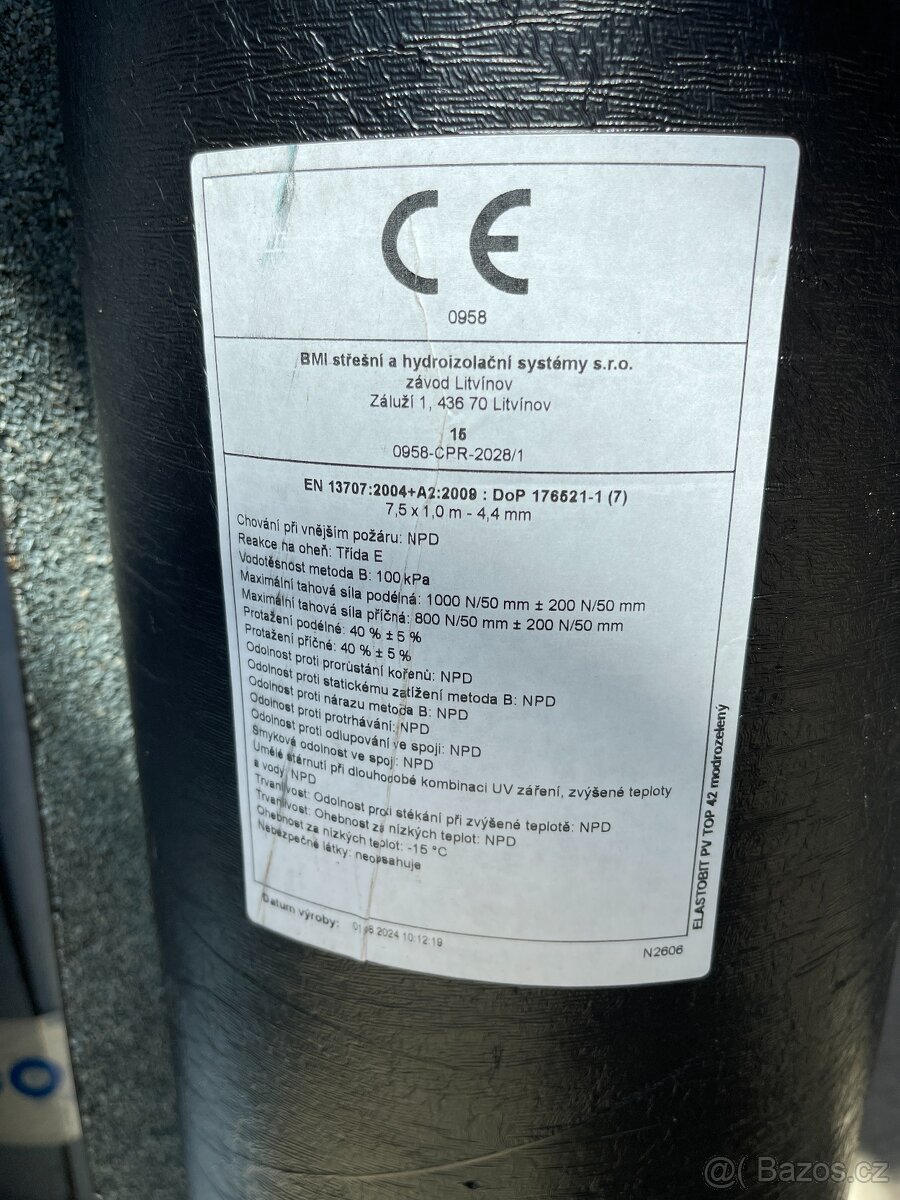 ICOPAL VEDAG ELASTOBIT PV TOP 42 a ICOLEP L30 - 4