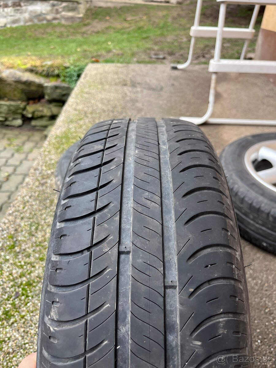 Alu disky 4x75 + pneu 175/65 R14 - 4