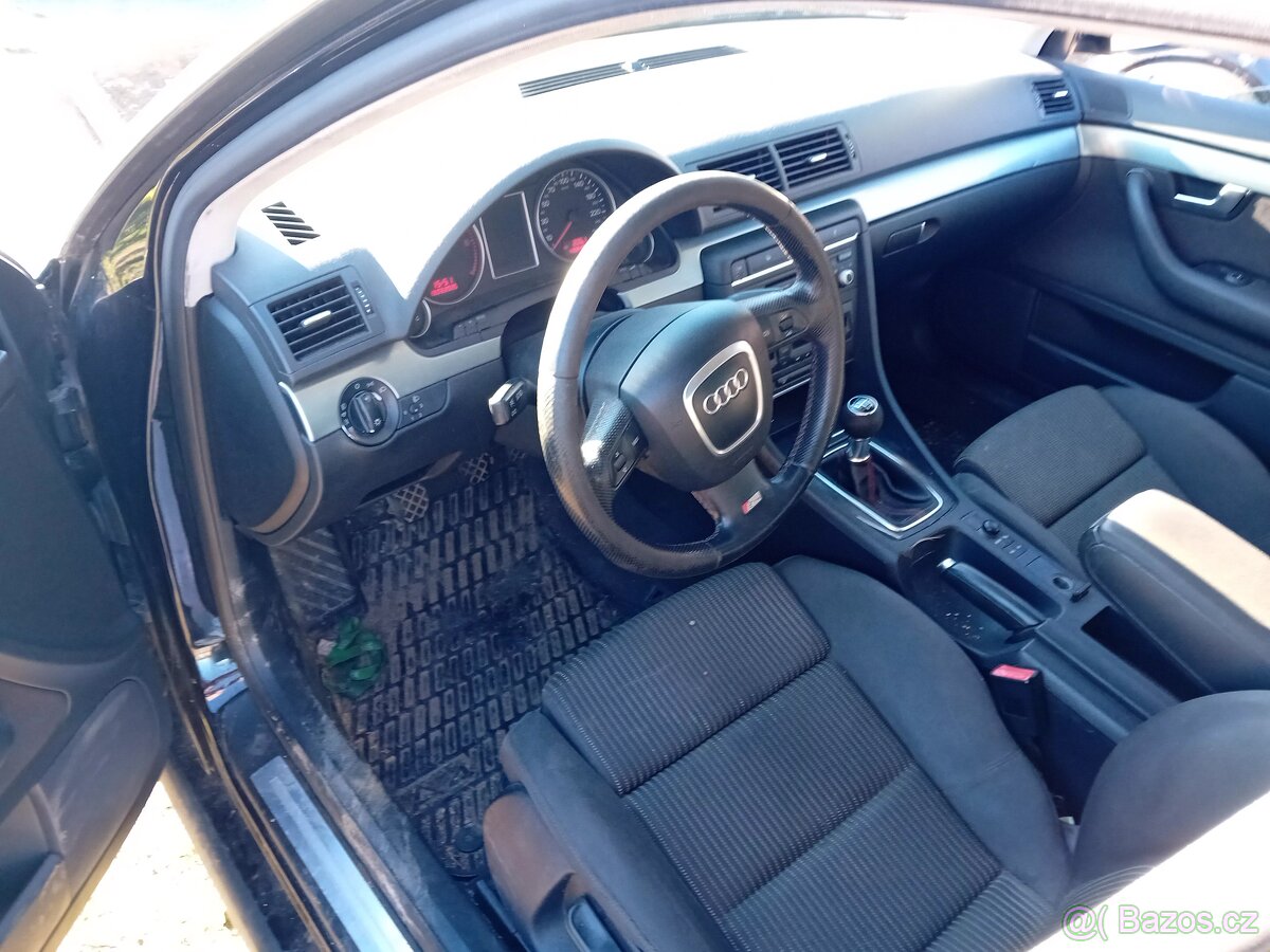 Prodam audi A4 B7 19TDI S-Line cerna met nova cena - 4