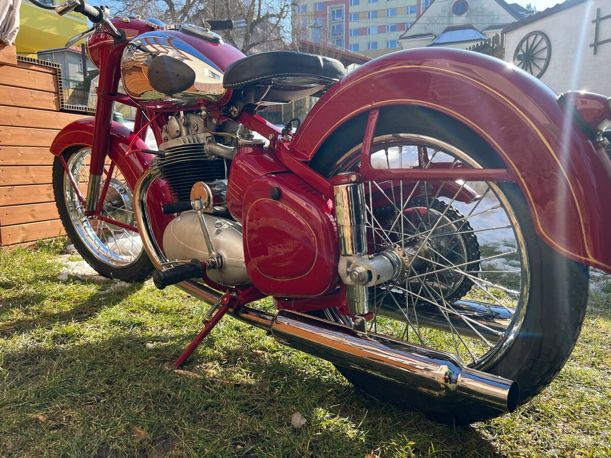 Jawa 500 ohc typ 01 1955 - 4