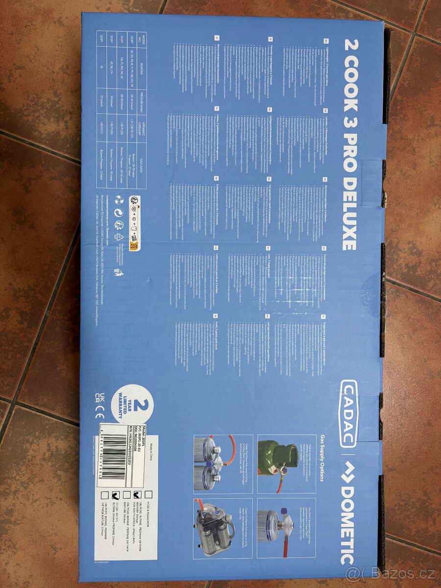 Cadac plyn.gril Dometic - 4
