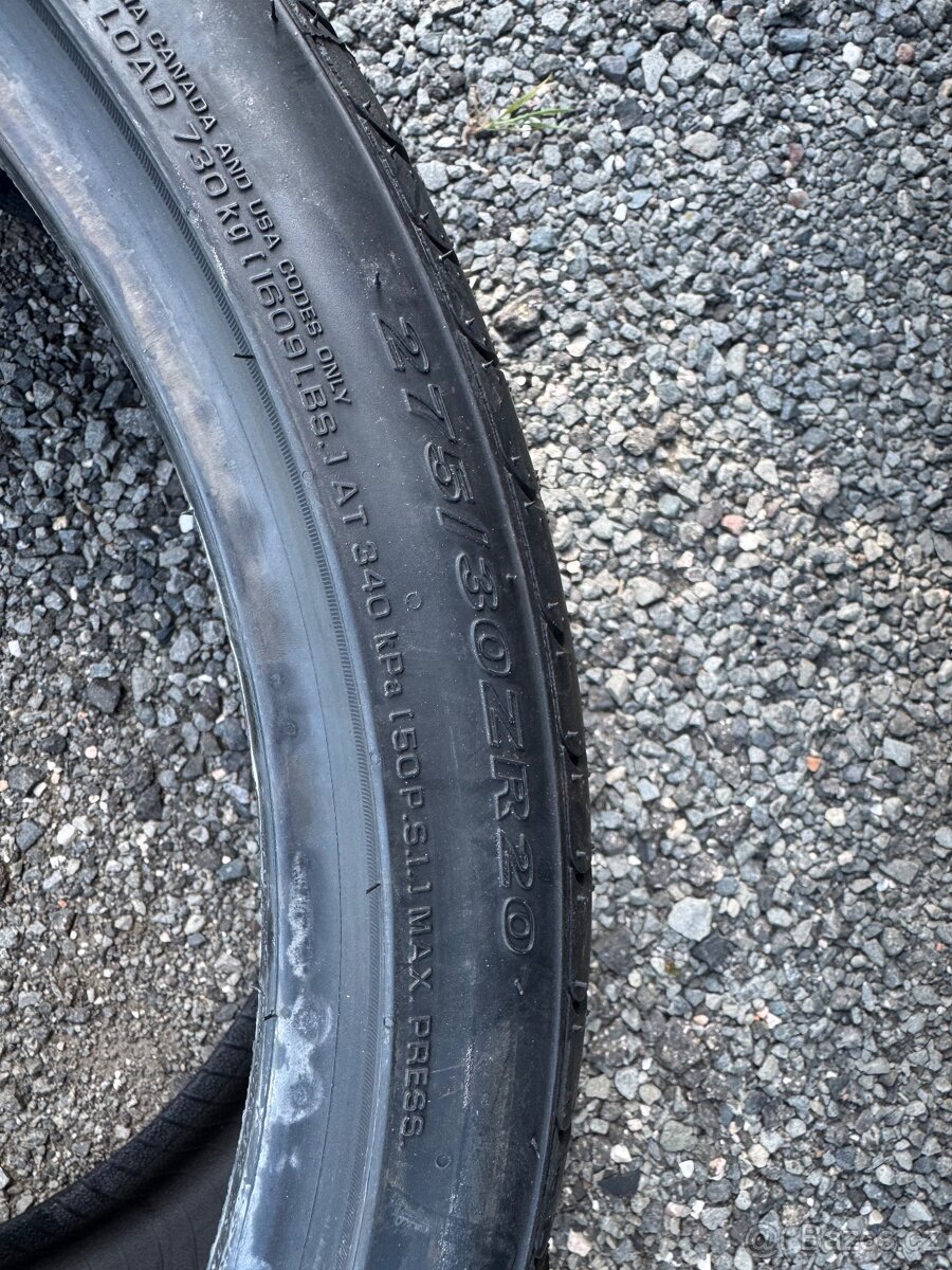 20" nové letní pneu Nexen N´FERA, rozměr 275/30 R20 91Y XL - 4