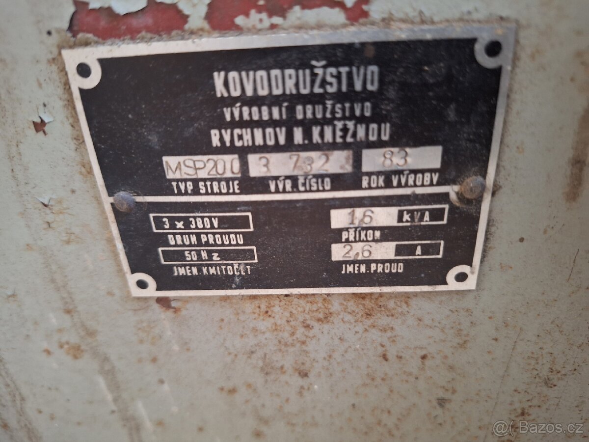 Hoblovka s protahem KDR 200 - 4