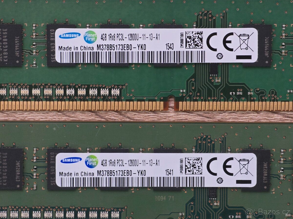 DDR3 RAM Samsung 16GB (4x4GB) - 4