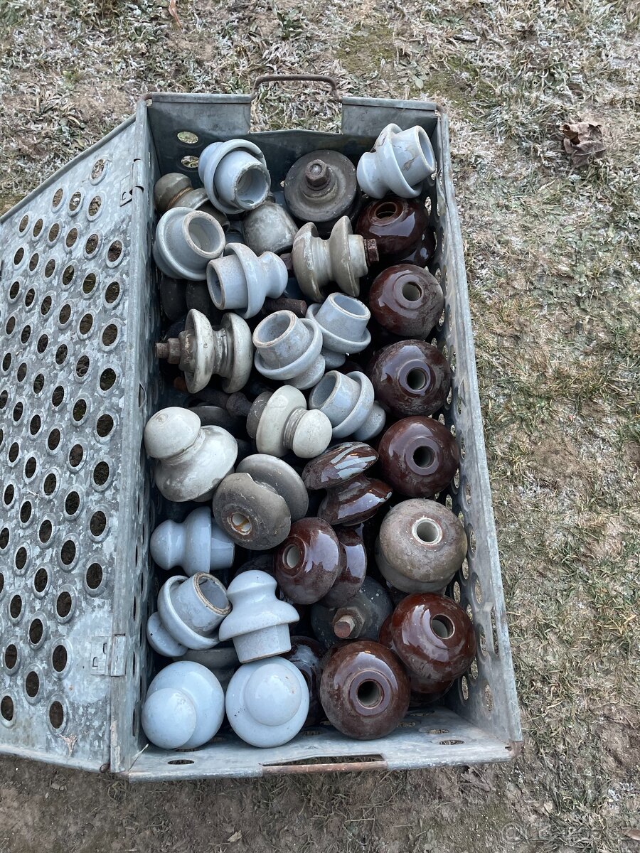 Prodám porcelánové izolátory - 4