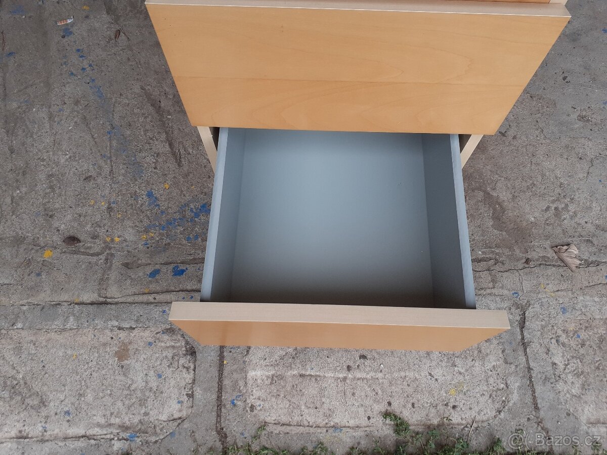 Ikea komoda noční stolek Malm bříza - 4