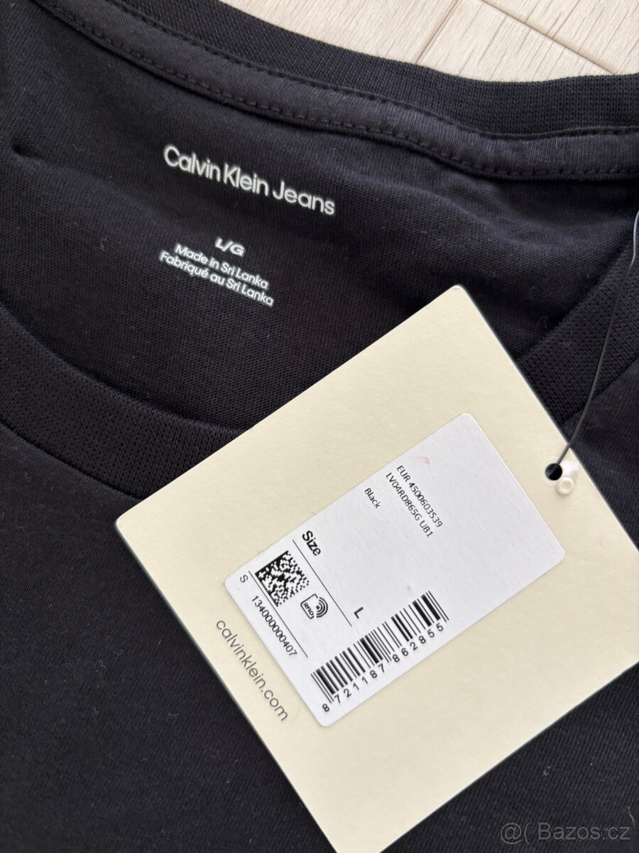 Pánské tričko Calvin Klein, vel. L - 4