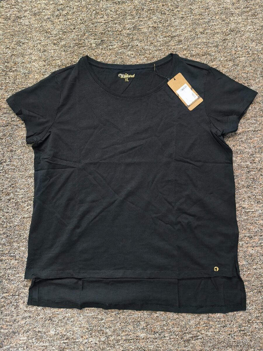 Dámské tričko černé XL Nové - 4