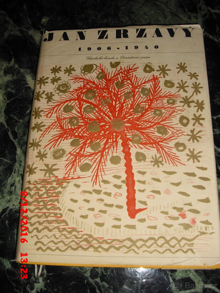 PRODÁM KNIHU ZRZAVÝ JAN-DÍLO JANA ZRZAVÉHO-1906-1940 - 4