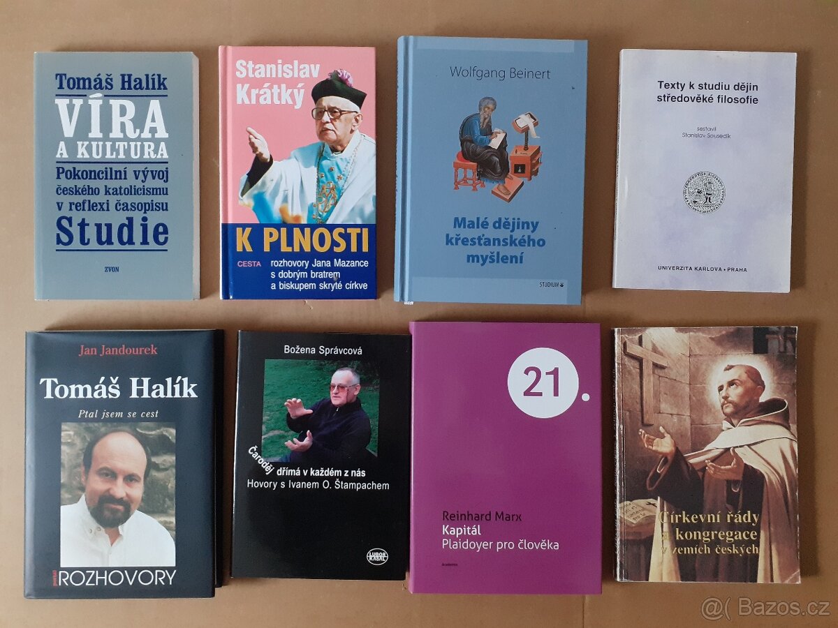 Halík + Marx + Franzen + Beinert + Kohut + Marek Vácha - 4