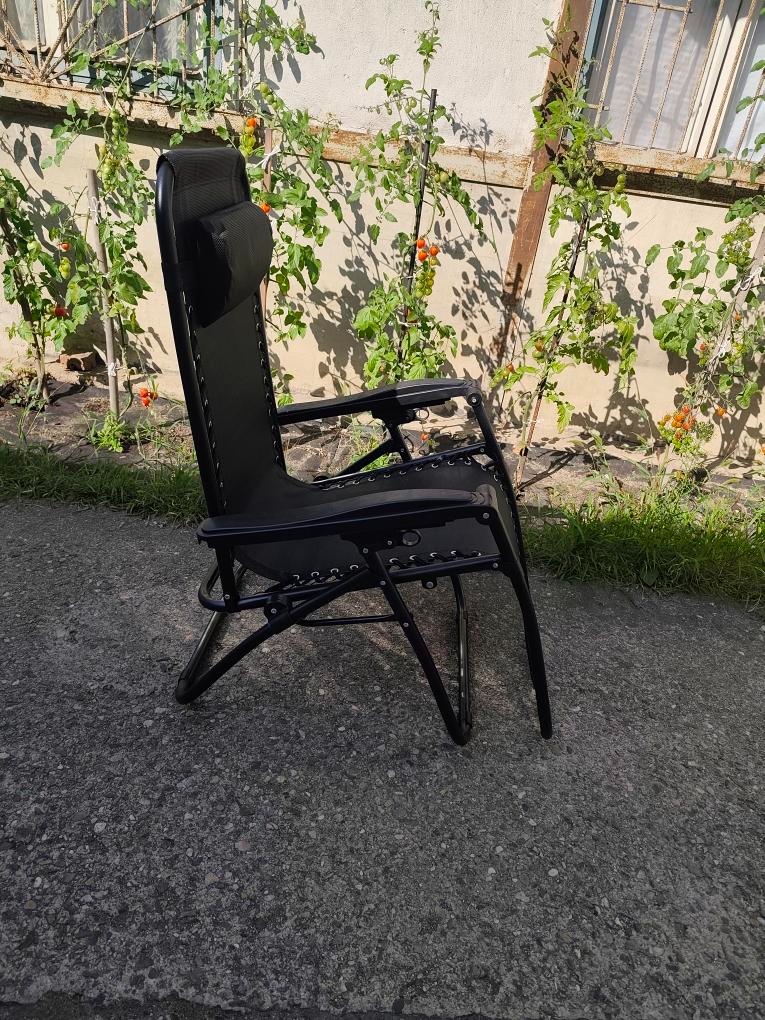 Polohovací zahradní křeslo Zero gravity za NEJLEPŠÍ cenu - 4