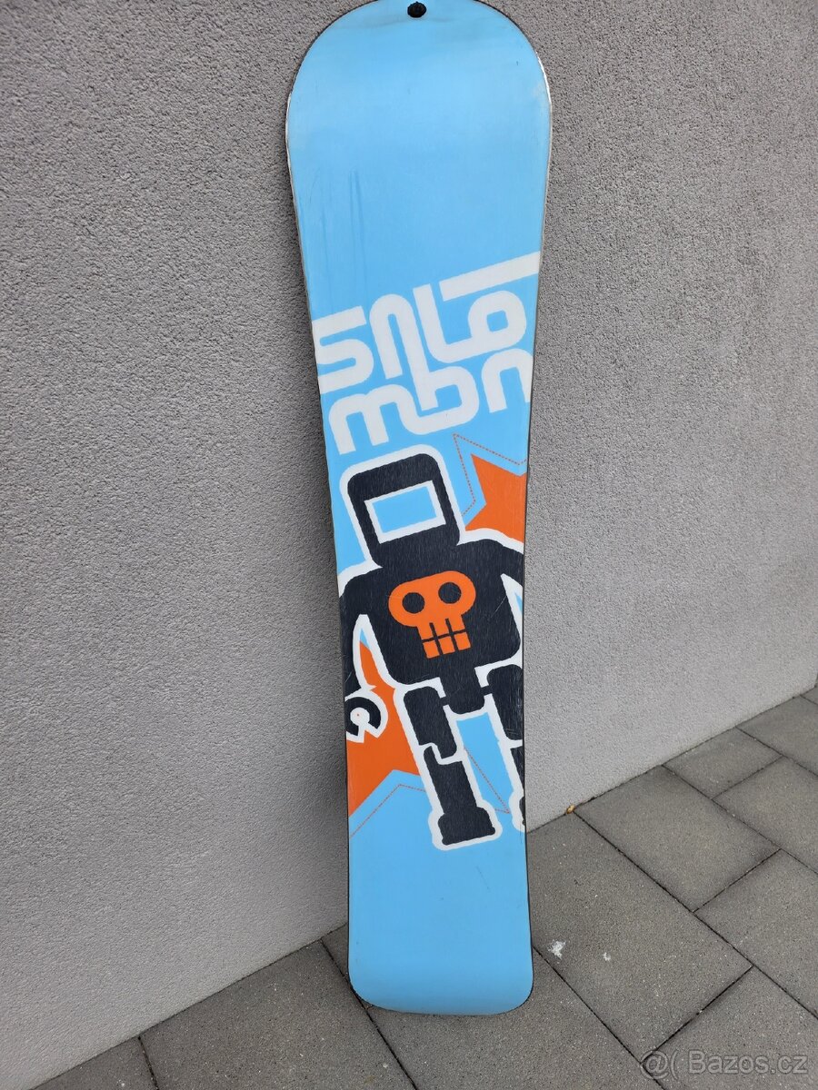Snowboard SALOMON, 134 cm + boty - 4